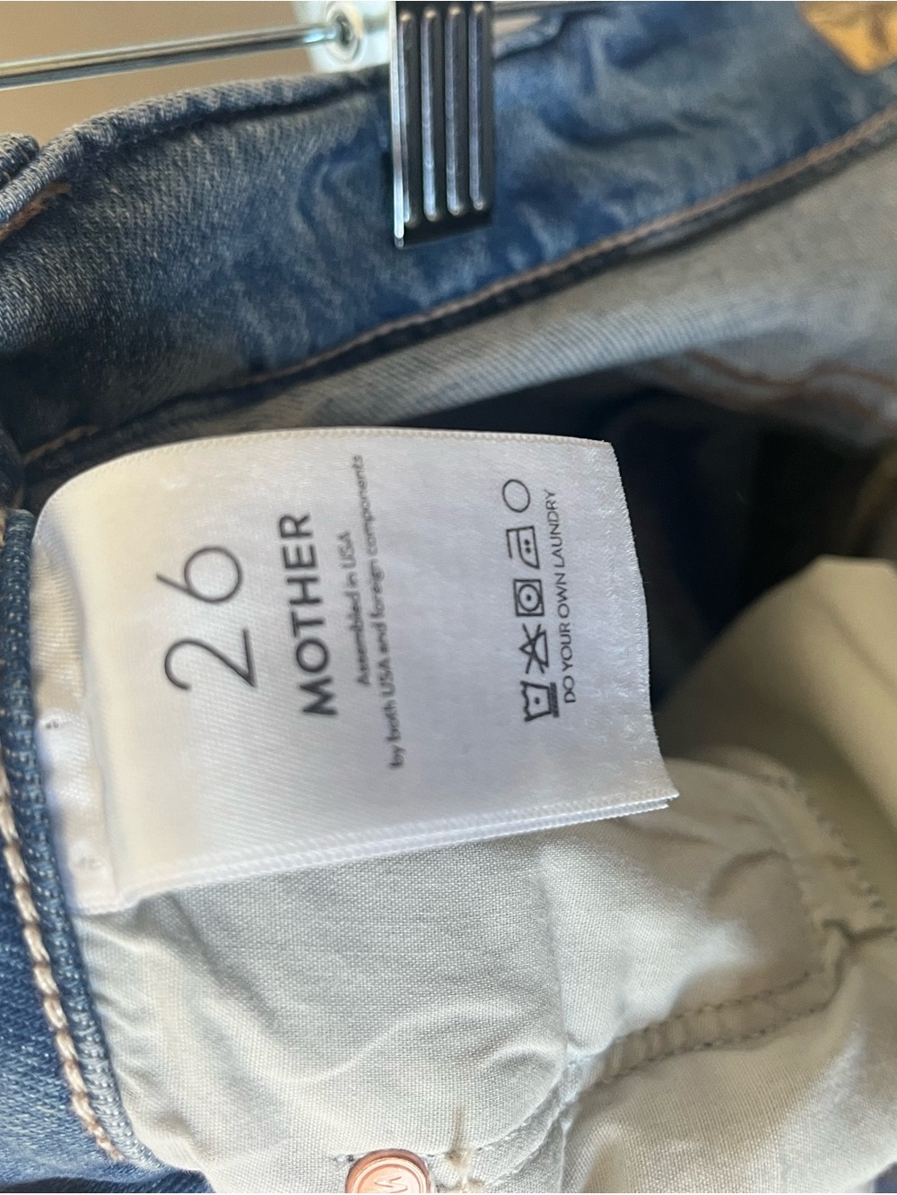 Mother jeans mid rise hiker hover - Picture 8 of 10